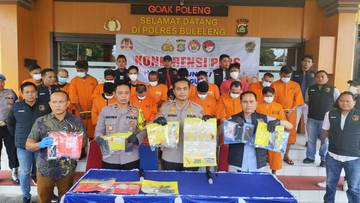 Operasi Antik 2025, 17 Tersangka Kasus Narkotika Diamankan