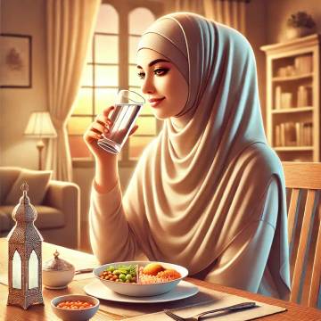 Tetap Terhidrasi Saat Puasa dengan Cara Ini