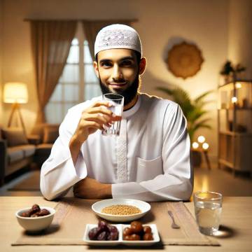 Tetap Segar Saat Puasa dengan Pola Minum 2-4-2