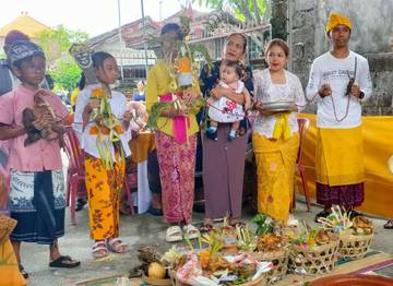 Tujuan, Pelaksanaan dan Makna Upacara 3 Bulanan di Bali