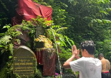 Mengenal Pancoran di Pura Kedatuan Raksa Sidhi