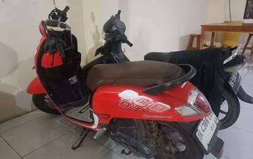 Pria Diduga Gangguan Jiwa Curi Dua Motor Sekaligus