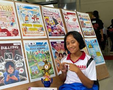 SMAN Bali Mandara Raih Juara Poster Digital