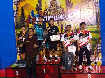 Libatkan Ratusan Atlet, Badminton Open Tournament Resmi Ditutup