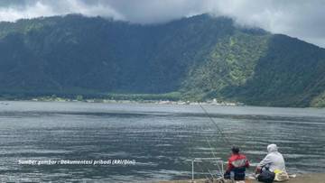 Keindahan Danau Beratan dari Sudut Dermaga Bedugul