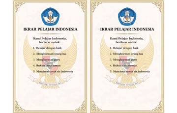 Pelajar Merapat, Begini Isi Ikrar Pelajar Indonesia