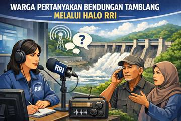 Warga Pertanyakan Bendungan Tamblang Melalui Halo RRI