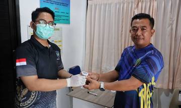 Puluhan Pegawai Rutan Negara Jalani Tes Urine