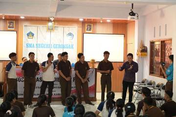 Sosialisasi Pendidikan Demokrasi KPU Buleleng di Gerokgak