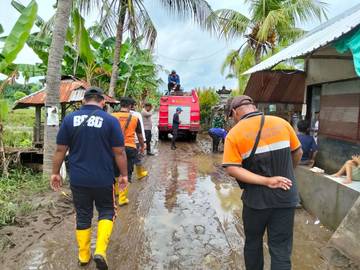 Sebelas Rumah Terendam Banjir di Kalanganyar