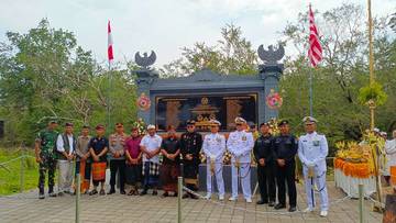 Monumen Kapal Selam di Segara Rupek Diresmikan