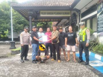 Polsek Gilimanuk Amankan Pelaku Curanmor Lintas Kabupaten Jembrana