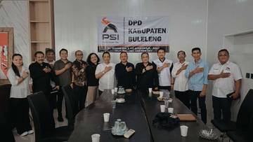KPU Buleleng Audiensi ke DPD PSI Perbarui Data