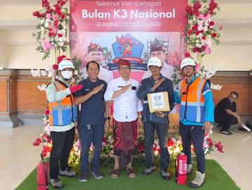 Pelindo Raih Penghargaan K3 Nasional Buleleng