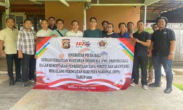 Jelang HPN 2026, Polda Bali-PWI Perkuat Sinergi 