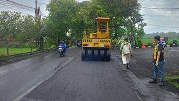 Jelang Mudik, Perbaikan Jalur Denpasar–Gilimanuk Dimulai