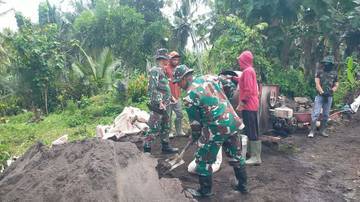 Kodim 1617/Jembrana Percepat Pembangunan Senderan 