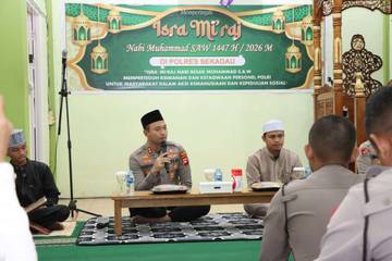 Polres Sekadau Tingkatkan Iman dan Taqwa