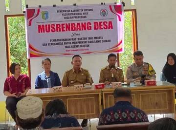 Musrenbangdes Ampar Bedang Fokus Pada kemampuan Daya Saing