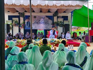 BKMT Sintang Gelar Tabligh Akbar di Paribang Baru