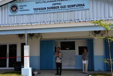 Bupati Sintang Launching SPPG Yayasan Sumber Gizi Sempurna