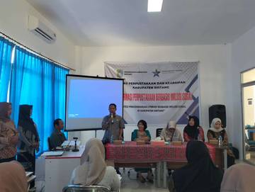 Dinas Perpustakaan Sintang Gelar Pelatihan Hidroponik