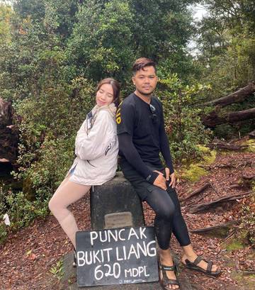 Mendaki Bukit Liang, Batas Kabupaten di 620 MDPL