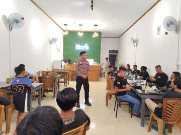 Polres Sekadau Sampaikan Pesan Tatib Berlalu Lintas