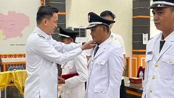 Pelantikan Kades, Wabup Ingatkan Bijak Kelola Anggaran 