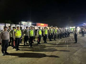 Polres Sekadau Terjunkan  175 Personel pada Festival Melayu