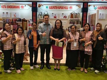 Dekranasda Kapuas Hulu Ikuti INACRAFT 2026 di Jakarta