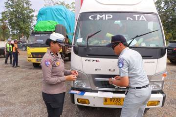 Polres Sintang Ramcek Kendaraan