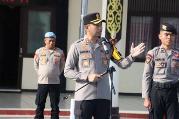 Polres Sekadau Tekankan  Pentingnya Peningkatan Disiplin Personel