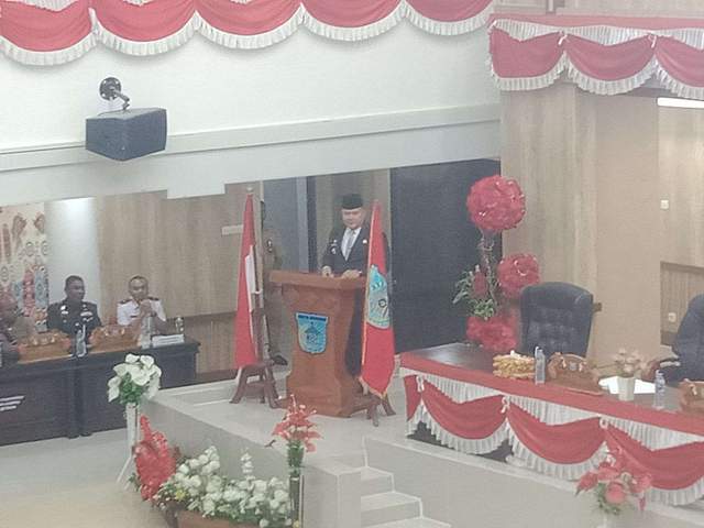 Ini Pesan Pj Walikota Kepada Kepala Daerah Terpilih Di Sidang Paripurna