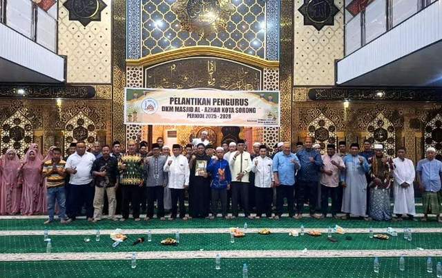 Pelantikkan Pengurus Masjid Al Azhar Kota Sorong 