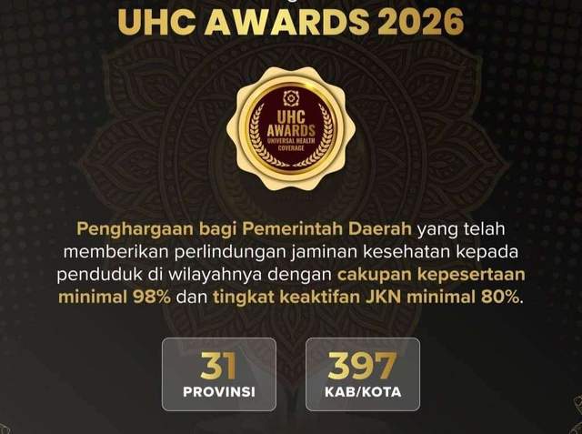 UHC Awards 2026, Wujudkan Akses JKN untuk Masyarakat
