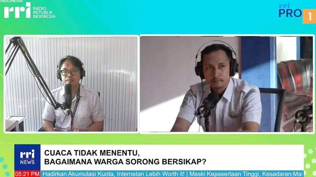 BMKG Sorong: Februari Paling Kering Namun Waspada Hujan