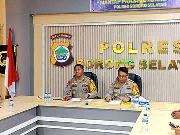 Polres Sorong Selatan Rilis Capaian Kinerja Sepanjang 2024