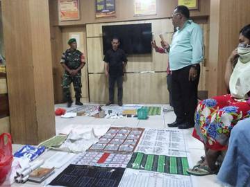 Jajaran Kodim 1802/Sorong Berhasil Grebek Tempat Togel dan Amankan 2 Pelaku 