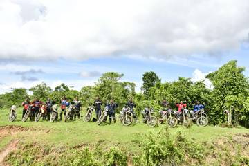 Pecinta Trail Pasmar 3 Pacu Adrenalin di Lintasan Kebun Kelapa Sawit