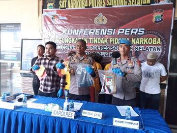 Polres Sorong Selatan Ungkap Kasus Sabu Seberat 18,63 Gram