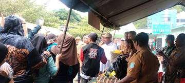 Selama Dua Hari Pasar Murah Dibuka di Kodim 1802 Sorong