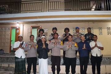 Menuju Sebulan Penuh Polres Sorong Selatan Tarawih Keliling
