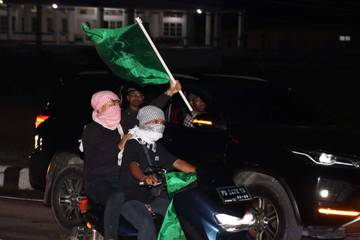 Forkopimda Sorong Selatan Meriahkan Pawai Malam Takbiran