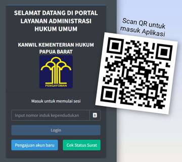 Kanwil Kemenkum Papua-Barat Wujudkan Layanan Hukum Lewat Simpelkumpabar 