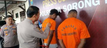 Polisi Bekuk Dua Pelaku Pembunuhan di Melati Raya