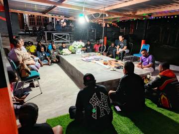 Dave Thio Lakukan Kunjungan Ke Makam Gusti Sagrim