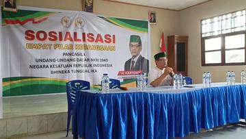 Hartono Reses dan Sosialisasi 4 Pilar di Walal