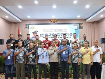 Irwasda Polda Pimpin Rakernis Dijajaran Polda PBD