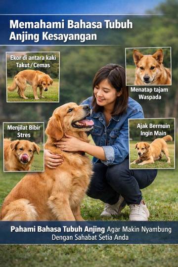 Memahami Bahasa Tubuh Anjing Kesayangan